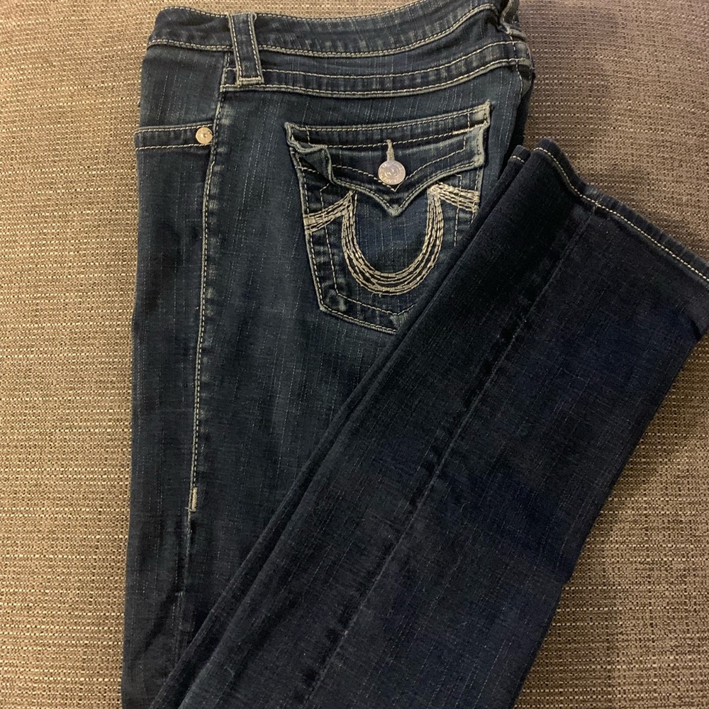 True Religion dark wash jeans